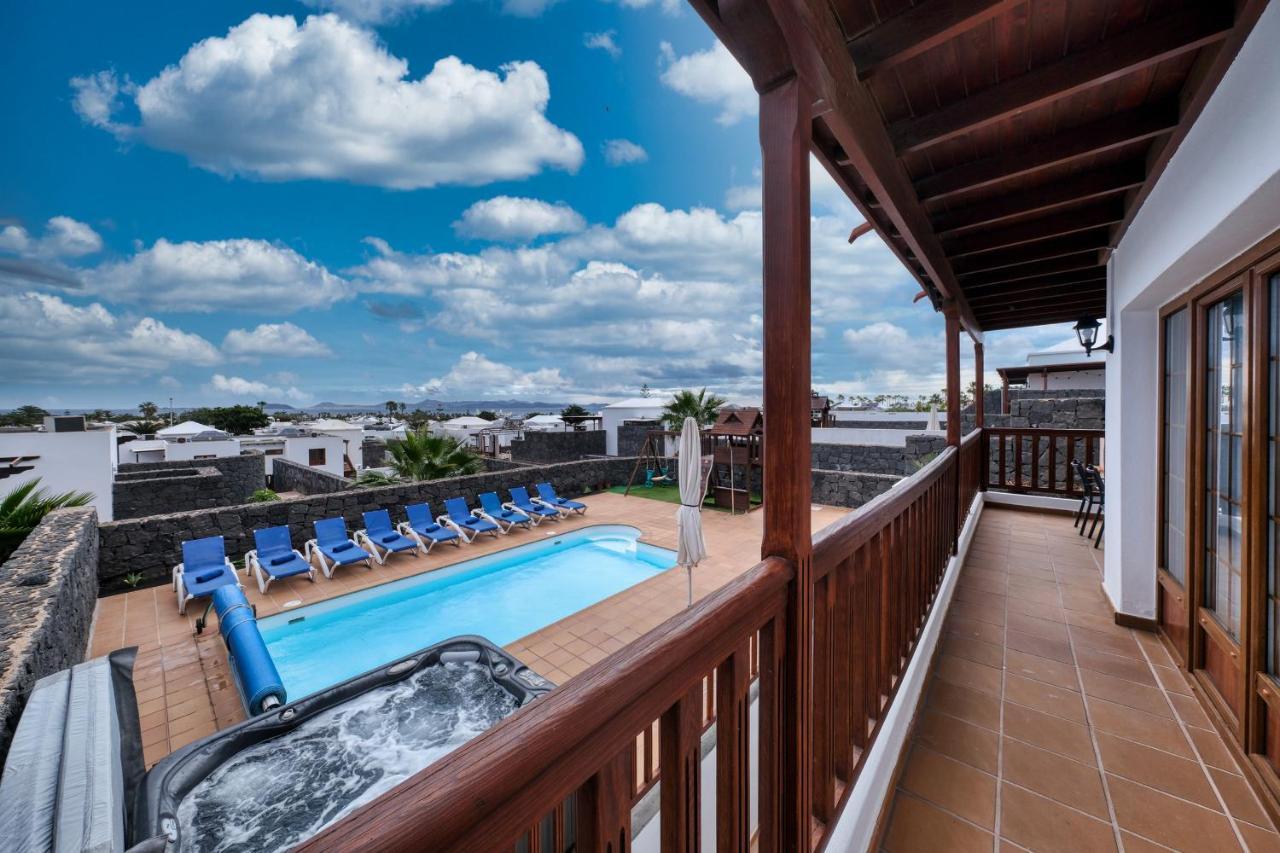 Villa Flavia-Private Pool, Jacuzzi, Sea Views Playa Blanca  Exteriér fotografie