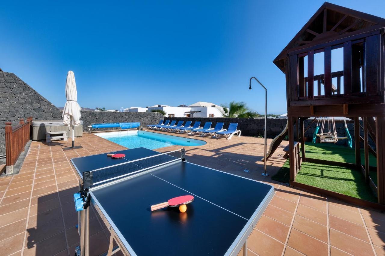 Villa Flavia-Private Pool, Jacuzzi, Sea Views Playa Blanca  Exteriér fotografie