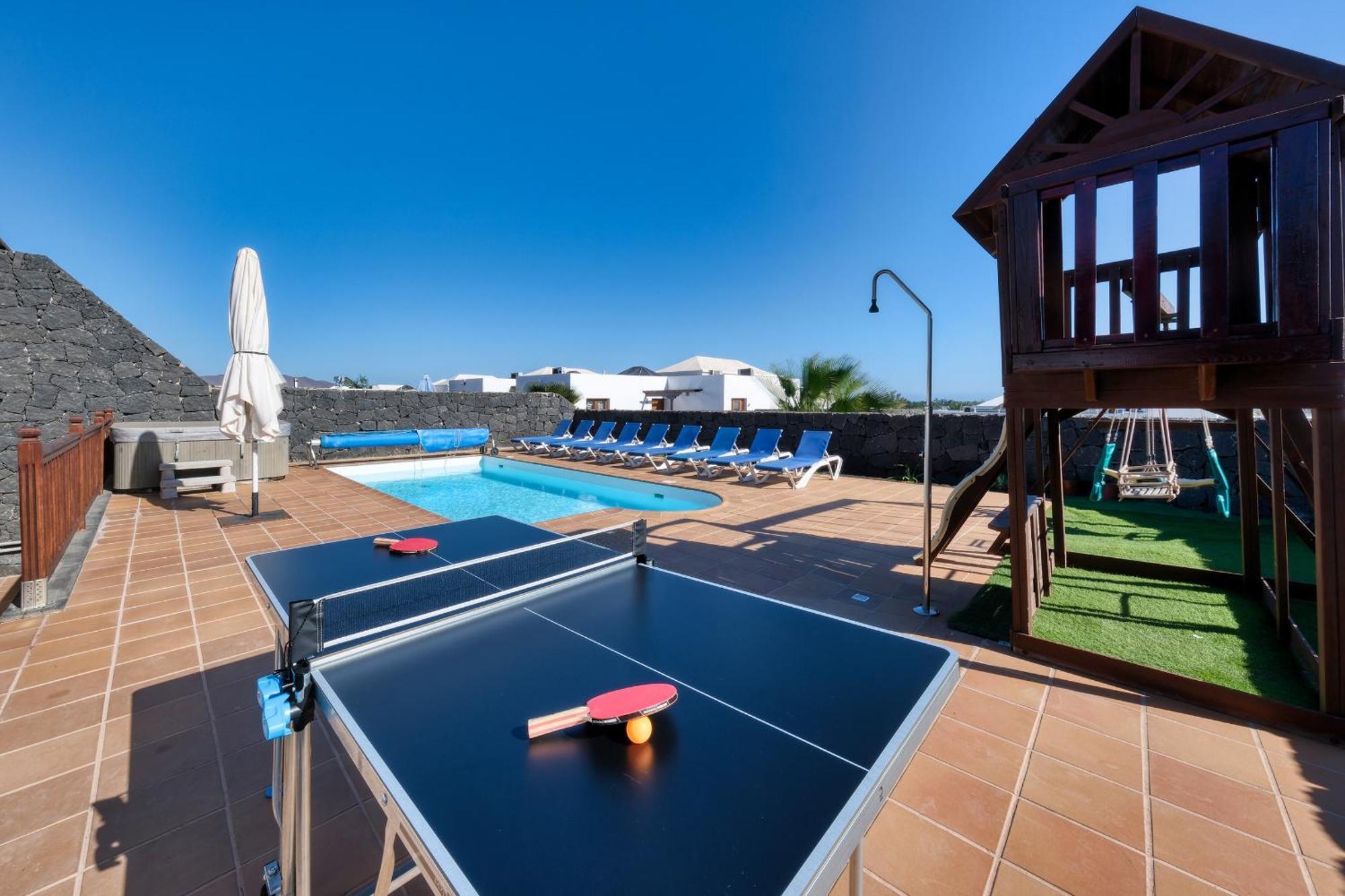 Villa Flavia-Private Pool, Jacuzzi, Sea Views Playa Blanca  Exteriér fotografie